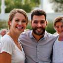 Retrato de una familia feliz